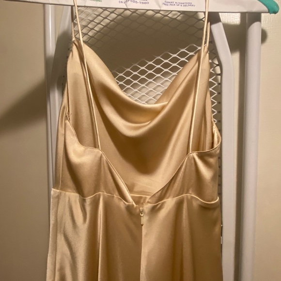 Fame and Partners Strappy Draped Gown - Picture 5 of 7